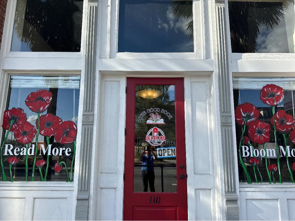 The Good Book Red Door Coffee